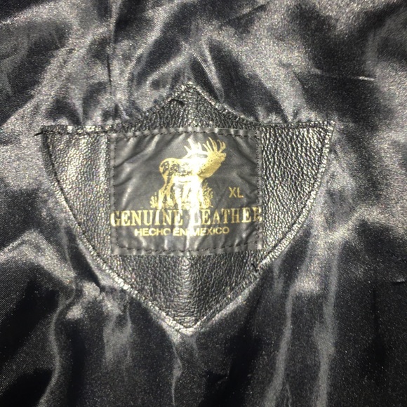 Genuine Leather Jacket - Picture 4 of 4